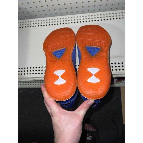 Nike LeBron VIII QS HWC Mens Basketball Shoes Size 8.5 Blue Orange CV1750-400 - Picture 7 of 8